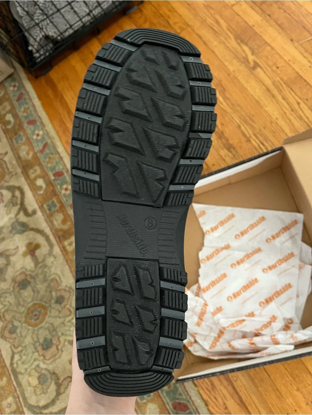NWT: northside Men’s Alberta polar 2 Insulated Snow Boots with Hook-and-Loop